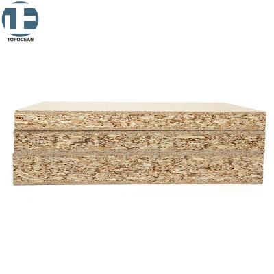 China TOPOCEAN Contemporary Melamine Chipboard Laminate Furniture Board Particle Board 20mm 120cm for sale