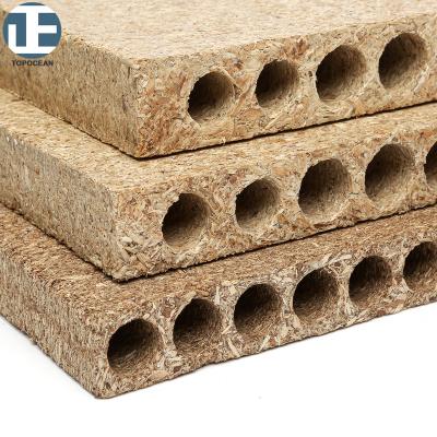 China TOPOCEAN Modern Fire Rated Moisture Resistant Hollow Core Chipboard Particle Board for sale