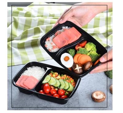 中国 Microwavable PPにふたが付いている使い捨て可能なプラスチック食品容器を取りなさい 販売のため