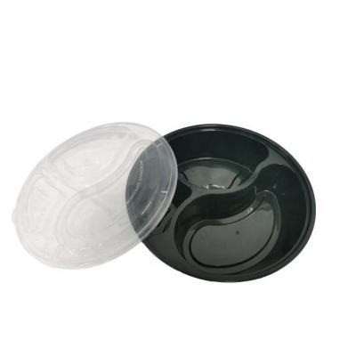 China Ronda disponible respetuosa del medio ambiente Bento Box Plastic And Microwavable en venta