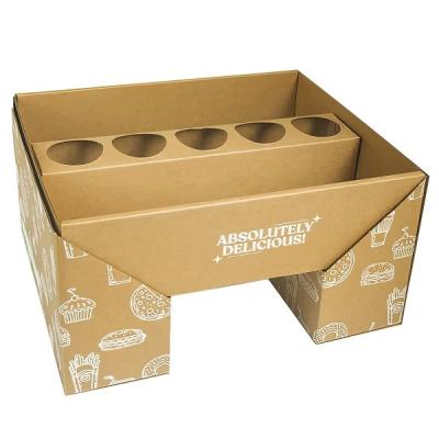 China Disposable Kraft Paper Food box ，Picnic boxt。 Take Away Box For Restaurant, Fast Food box for sale