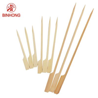 Chine Bâtons en bambou de BARBECUE 100% naturel jetable de 14cm à vendre