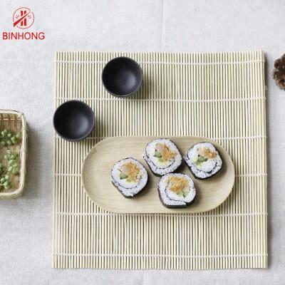 China De natuurlijke Rolling Mat van Bamboesushi Te koop