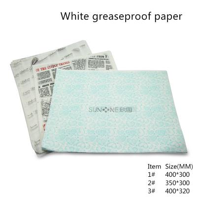 Κίνα Greaseproof περιτύλιγμα 400*300mm εγγράφου χάμπουργκερ βαθμού τροφίμων προς πώληση