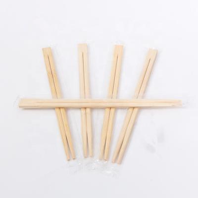 China Sushi Shop Twin 21cm Bamboo Disposable Chopsticks，naked chopsticks for sale