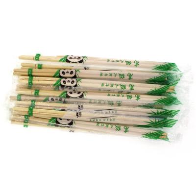 China los 20cm Logo Round Disposable Bamboo Chopstick modificado para requisitos particulares natural con palillos en venta