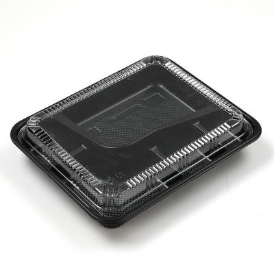 China Transparente rectangular de los envases para llevar disponibles de los PP de la categoría alimenticia en venta