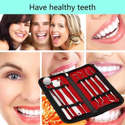 China Eco-Friendly Teeth Whiten Dental Tool Kit Tongue Cleaner Set Dental Clean Tool Kit With Tongue Cleaner for sale