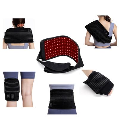 China Newest Removal Sunsred Wearable SMD Blood Vessels Led Therapy Belt Light Weight Loss Non Flashing Red Light Therapy Wrap for sale