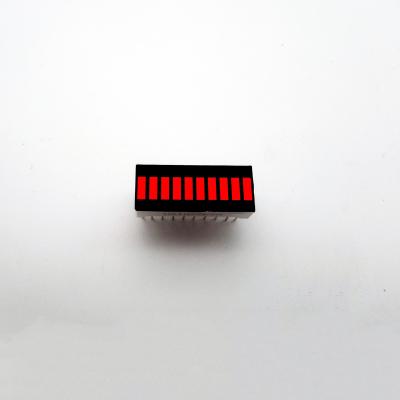 China Indoor red/yellow/blue and other colors of ten segment LED display for sale