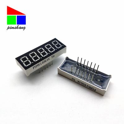 China Display 5 digit 0.36 inch 7segment led display for sale