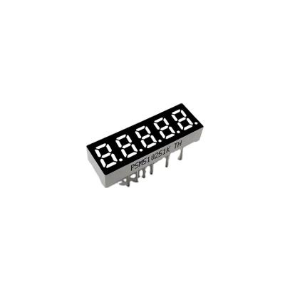 China Indoor Factory Produced Fast Delivery LED 0.25 Inch 5 Digit 7 Segment Display for sale