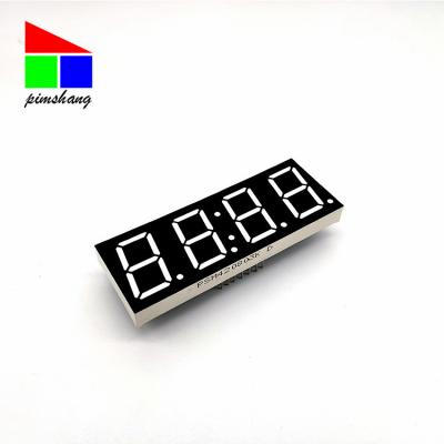 China Outdoor High Performance LED 0.8 Inch 4 Digit Green 7 Segment Display Module for sale