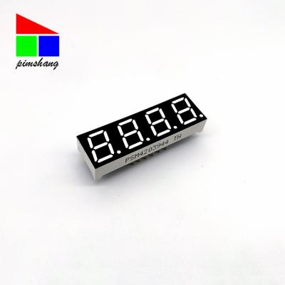 China Factory price 0.39 inch 4 digit indoor high quality 7 segment digital tube for instrument display for sale