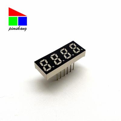 China Indoor OEM Manufacturer 0.32 Inch 7 Segment 4 Digit Led Display for sale