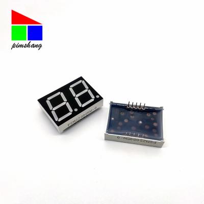 China Indoor hot sale factory price 0.8 inch 2 digit 7 segment led display for sale