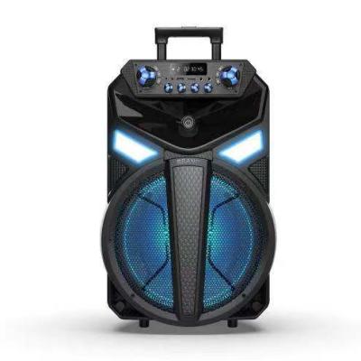 China EZCast 12 Inch Karaoke Rechargeable Battery Trolley Private Model Plastic Wireless Speaker for sale