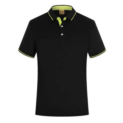 China Anti-wrinkle Heavyweight Golf Polo Dress Solid Color Blank Plain Oversized Sports Polo Shirts Custom Logo for sale