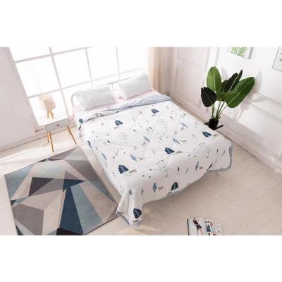 China Sustainable Custom High Quality Summer Made In China Print Set Summer Cool Comforter for sale