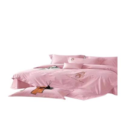 China Nondisposable Hot New Products Bedding Set Luxury Bedding Sheet Hotel Bedding Sets Wholesale Bedding Set for sale