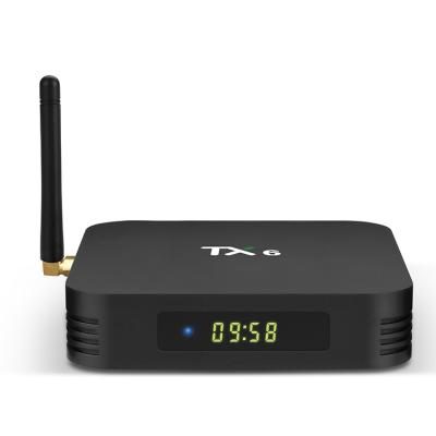 China TV center preinstalled Iptv box tx6 Android9.0 Allwinner H6 cpu 4k Sweden iptv box iptv box flash channels for sale