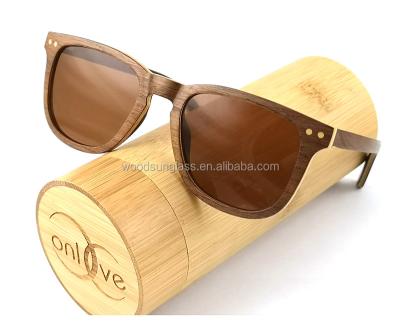 China New wooden sunglasses wooden sunglasses, skateboard sunglasses, log sunglasses case for sale