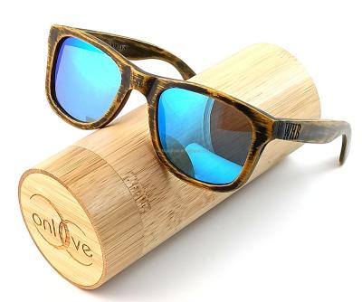 China Fashion Sunglasses Bamboo Wooden Sunglasses Drop Shipping Bamboo Sunglasses Stained Bamboo Sunglasses for sale