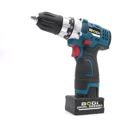 China High Quality 25V Double Speed ​​Lithium Battery Rechargeable Electric Machine- Mini Cordless Power Drill 210*200*50mm for sale