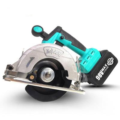 China Wood Saw 21V Electric Power Tools Lithium Saw Cordless Circular Saw Rechargeable Circular Saw Motor for sale