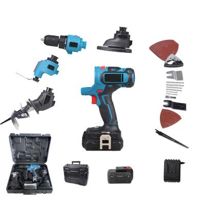 China DIY Wholesale 5 in 1 Kit Set Electric Drill Jig Combo Saw Series Sander Reciprocating Saw Oscillating Tool for sale