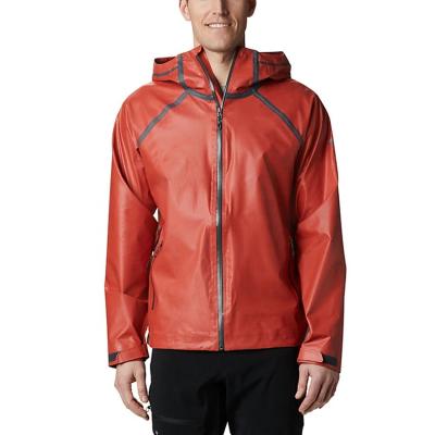 China Custom Anorak Jacket Men's Outdoor Windproof Waterproof White Waterproof Anorak For Men for sale