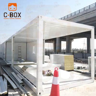 China Modern Cheap Price Philippines Office Flat Pack Container House 20ft Modular Flat Pack Container for sale