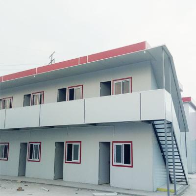 China Modern Durable Prefab Sandwich Panel House Manufacturer Customized High Quality T Prefab House for sale