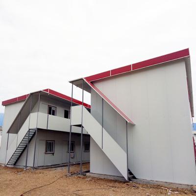 China Modern Low Cost Prefab Steel House Quick Build Custom Prefab 150M2 T House For Poland for sale