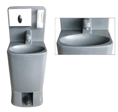 China Modern LOW PRICE SHIPPING PLASTIC MOBILE OUTDOOR PORTABLE HAND WASH BASIN HAND WASH STATION WITH PEDESTAL for sale