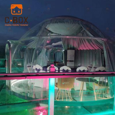 China Water Proof/Geodesic Geodesic Home Dome Kit Tents Glamping Garden Dome Hotel Camping Geodesic Dome Fireproof Geo Large for sale