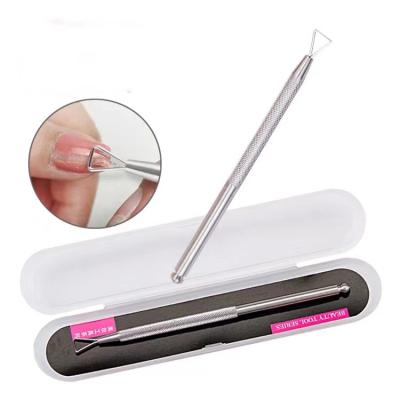 China Cheap Hot Selling Cheap Peeler Scraper Triangle Nail Pusher Nail Beauty Tool 11.8 for sale