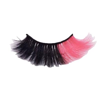 China Natural eyelashes wholesale color eyelash extensions wholesale fluffy eyelashes for sale