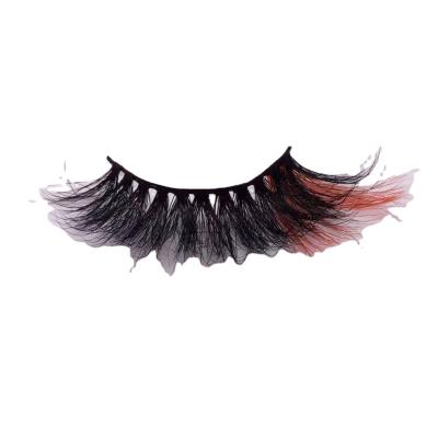 China Natural Chinese Supplies For Eyelashes Self Adhesive Eyelashes Colored Mink Eyelash Strips for sale