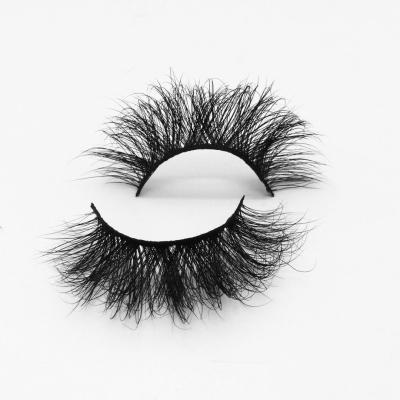 China Factory Wholesale Style Natural Mink 3d eyelashes with fluffy Mink Eyelash private label for sale