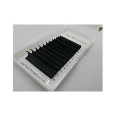 China Dropshipping 8-15 Mm Different Easy Fanning Synthetic Eyelash Extensions for sale