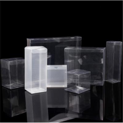 China Recycled Transparent Biodegradable Packaging Materials PET Plastic Display Box PVC Plastic Packaging Box Folding Clear Box for sale