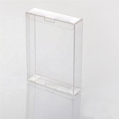 China Recycled Materials Clear Plastic Pet Boxes Transparent Packing Square Gift Boxes for sale