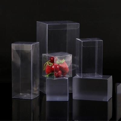 China High Quality Recycled Materials Clear Plastic Packaging Small Box With Food Packaging for sale