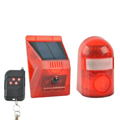 Κίνα Anti-theft noise remote control and light sensor solar wireless infrared home anti-theft noise and light alarm N911 (C) προς πώληση