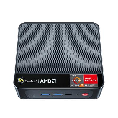 China Low Power RTC Beelink Mini Desktop Computer 5600H 4.2 Mini PC Games 16GB DDR4 500GB SSD Graphics 7 Core Window 11 GHz for sale