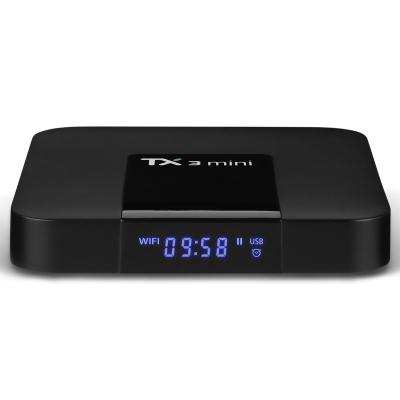 China TX3Mini+ Original Box Smart 4K 3D HDR IPTV Media Player 4GB RAM 32GB ROM100M LAN TVBox Set Top Box TX3Mini+ Brazil Smart Android 11 4K HDR TV for sale