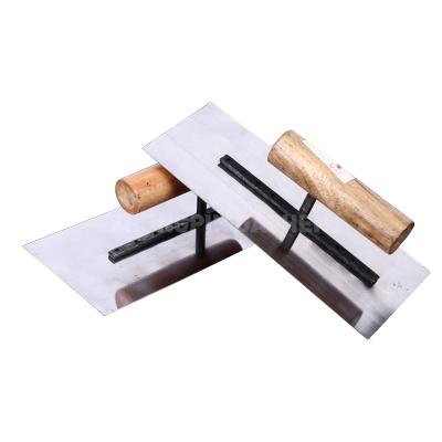 China Home Improvement Wooden Handle Square Cement SQUARE Concrete Hand Trowel for sale