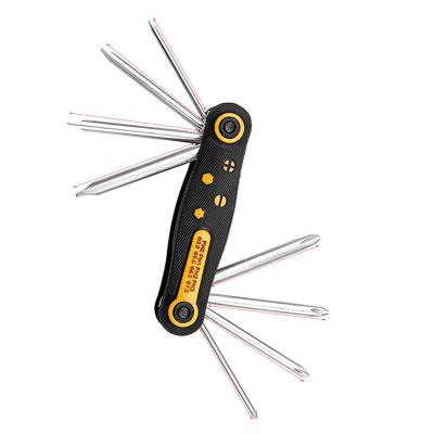 China CRV Professional Multi Function Manual Combination Portable Folding Screwdriver for sale