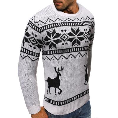 China Popular Long Sleeve 2021 New Style Winter Cotton Knit Ugly Man's Sweater Christmas Pullover for sale